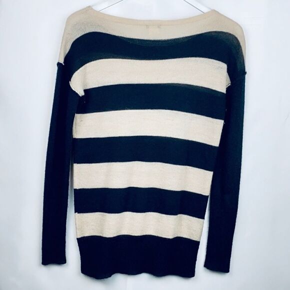 J. CREW  Boatneck Delphine Sailor Stripe sweater. - Picture 3 of 4